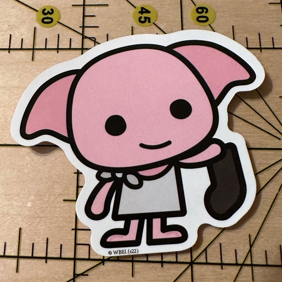 ❤️25/$25 Sticker Sale | Dobby Chibi / Harry Potter / Hogwarts Sticker - Picture 1 of 4